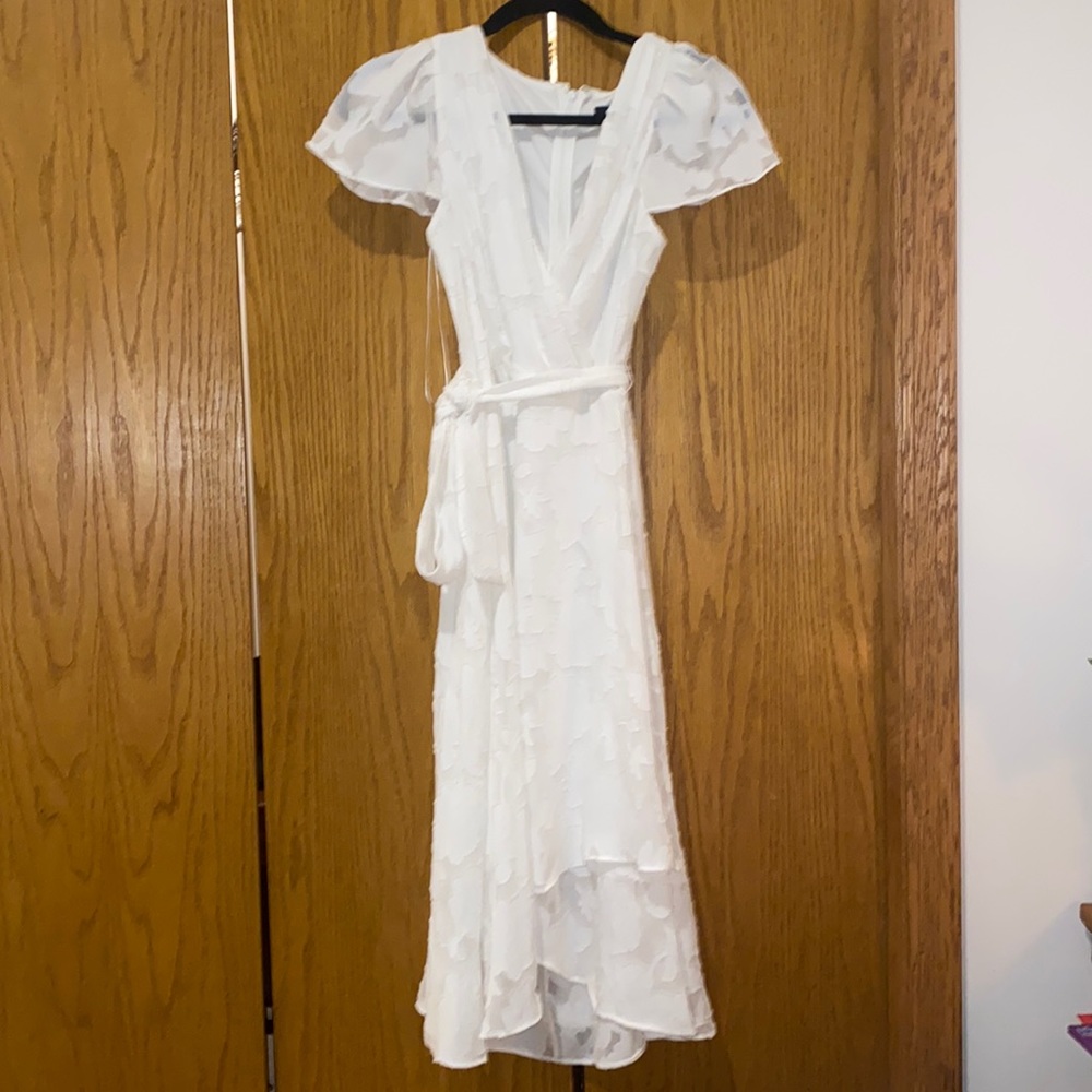 DKNY White Dress Size 6